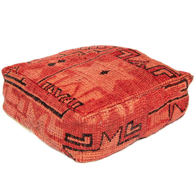 Berber Motif Moroccan Pouf