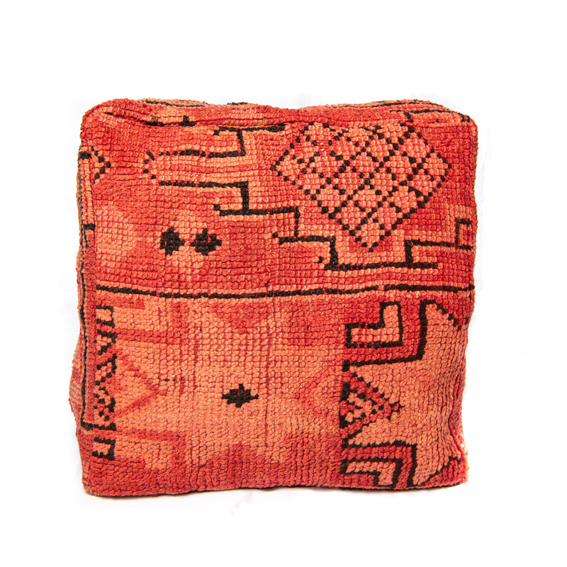 Berber Motif Moroccan Pouf