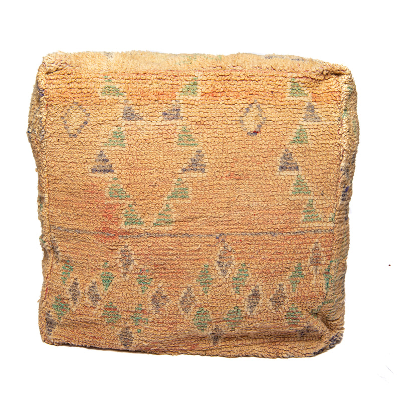 Triangles + Diamonds Moroccan Pouf
